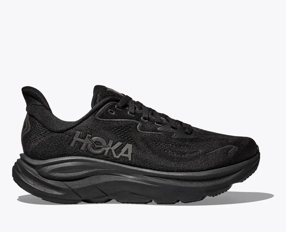 HOKA ONE ONE クリフトン10 オールブラックシューズ