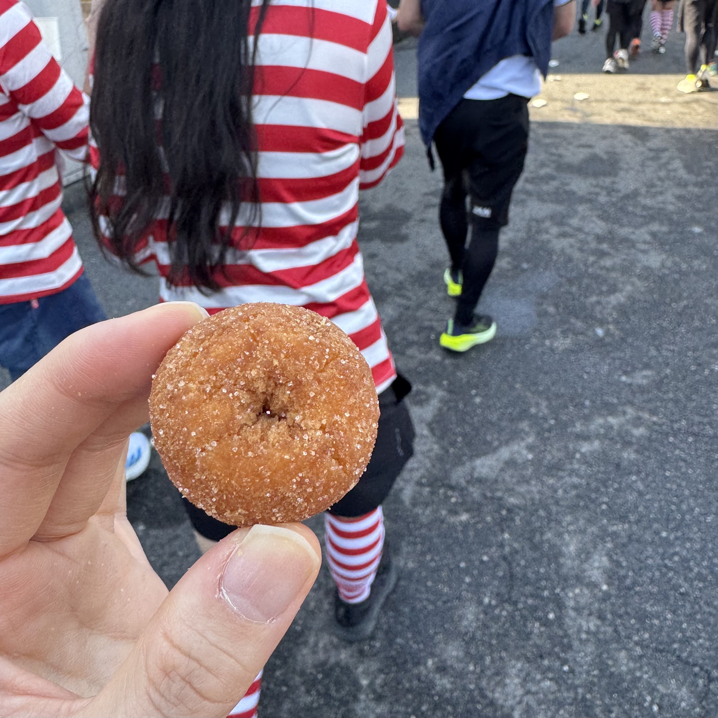 にしおマラソンエイド ドーナツ