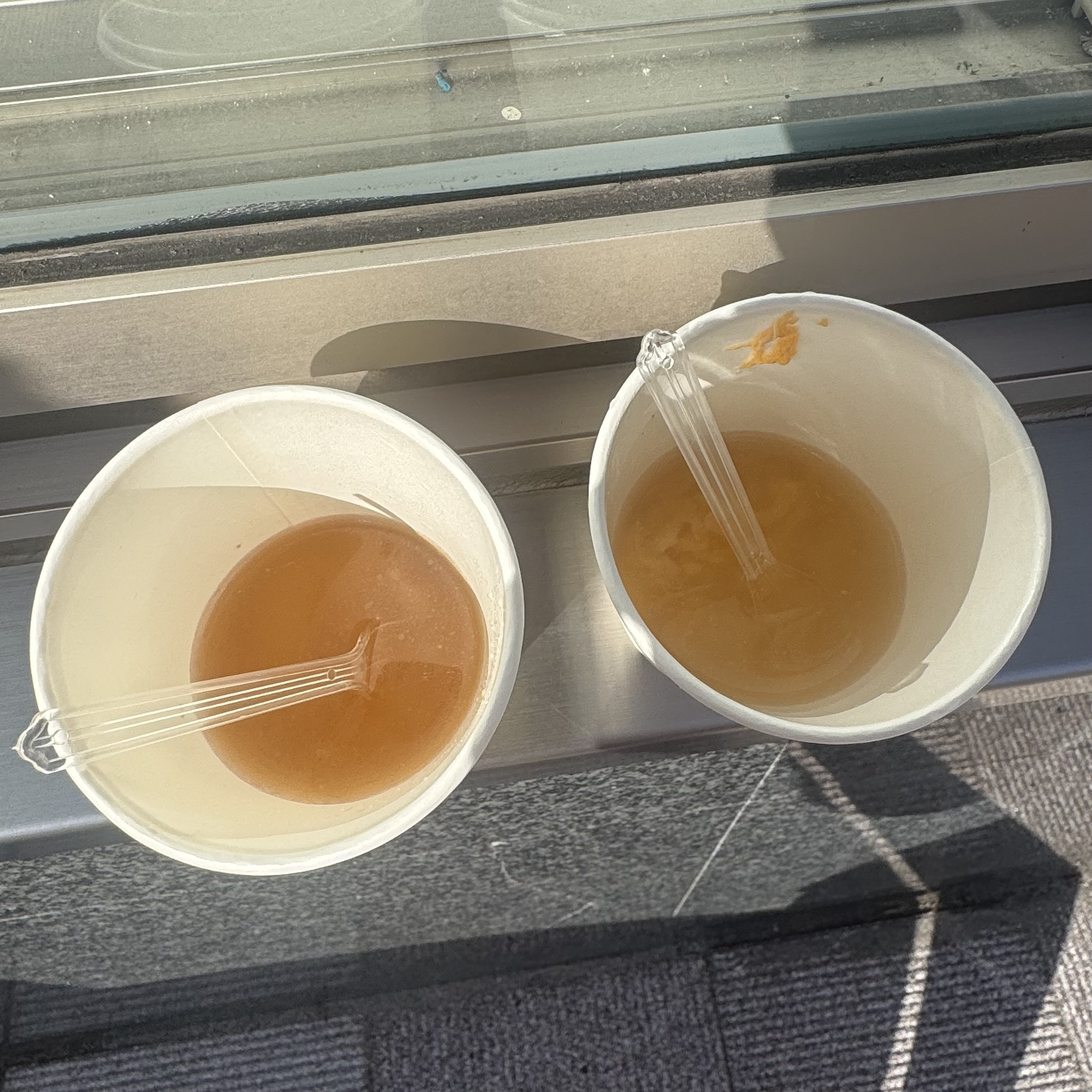 にしおマラソンエイド たまごスープ ちゃんこ鍋