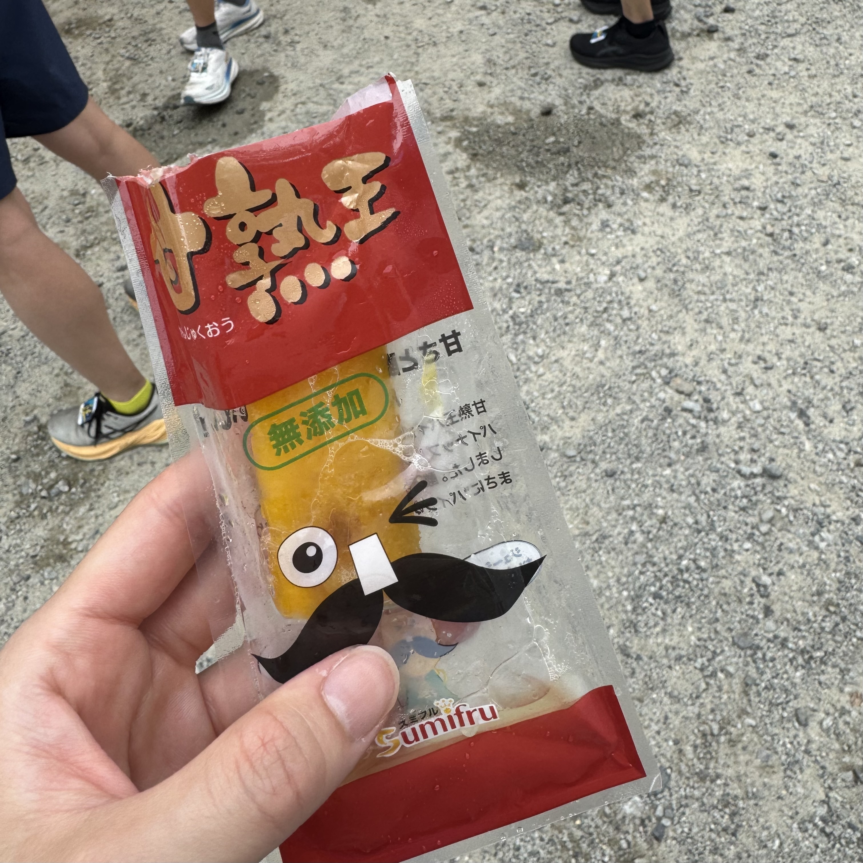 奈良ウルトラ エイド 冷凍パイン